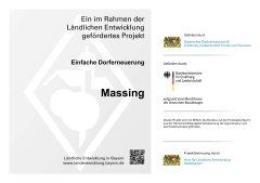 Dorferneuerung Wolfsegg - Erläuterungstafel